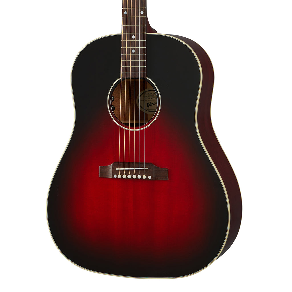 Gibson Slash J45 Vermillion Burst