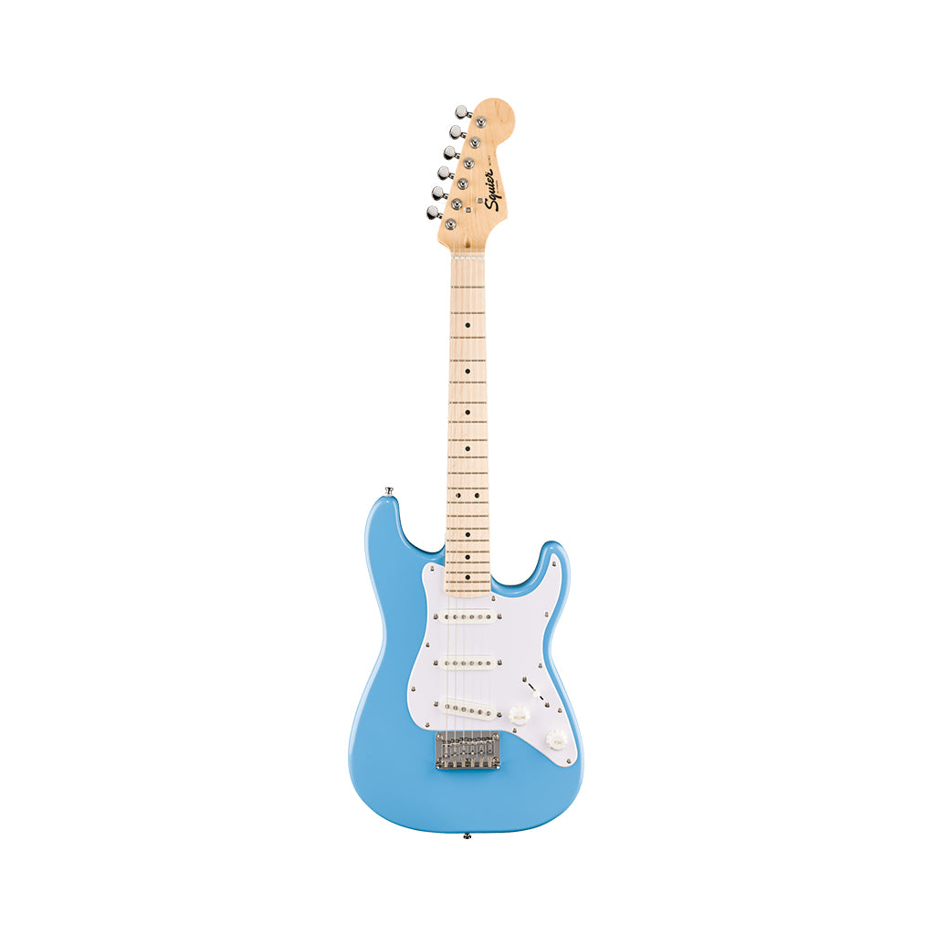 Fender Mini Stratocaster Maple Fingerboard w/White Pickguard - California Blue
