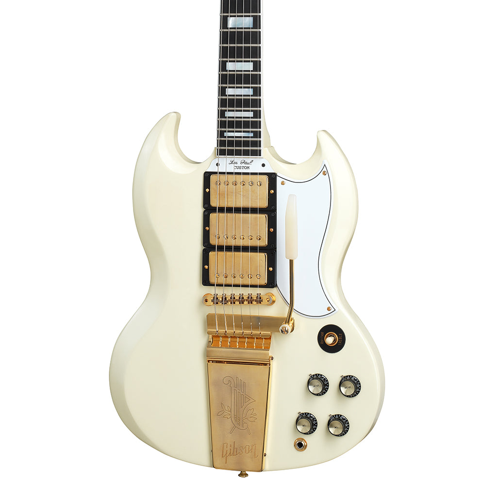 Gibson Custom Shop - 1963 Les Paul SG Custom Reissue - VOS - Classic White