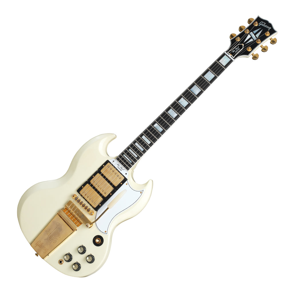 Gibson Custom Shop - 1963 Les Paul SG Custom Reissue - VOS - Classic White