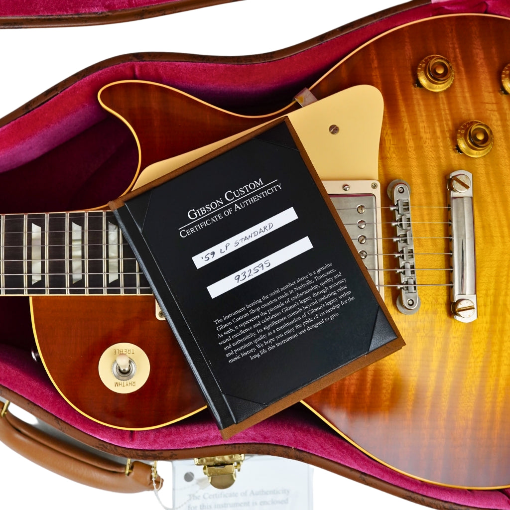 Gibson Custom Shop '59 Les Paul Standard Ultra Light - Cherry Tea Burst