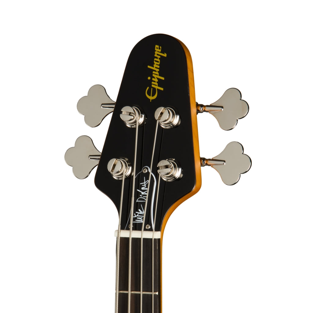 Epiphone - Mike Dirnt Grabber G-3 Signature Electric Bass Guitar - Silverburst