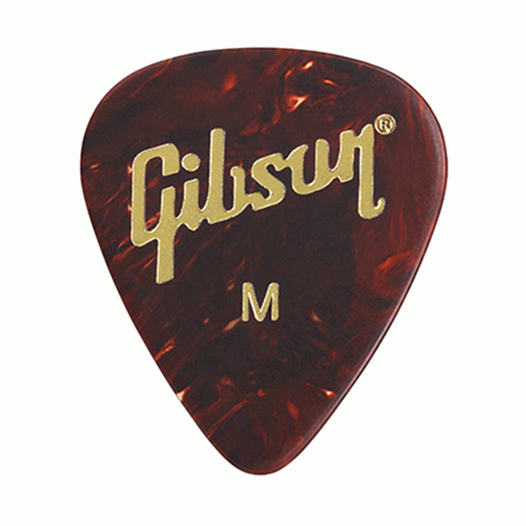 Gibson Tortoise Picks 12 Pack Medium