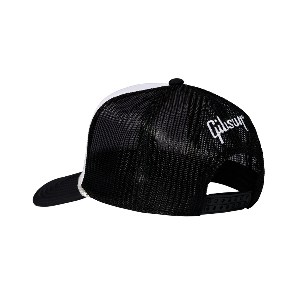 Gibson - Kid's Born 2 Rock Trucker Hat - Black/White