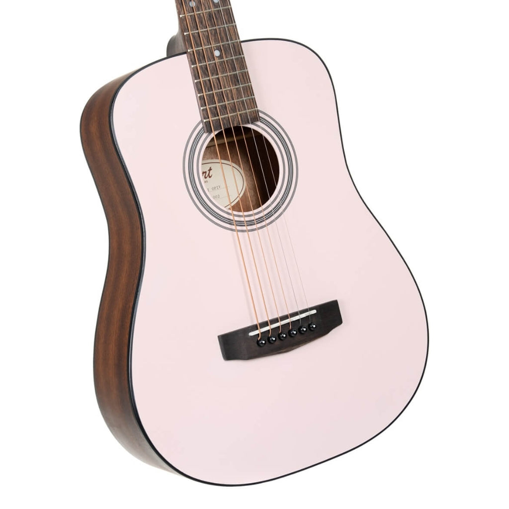 Cort - Standard AD Mini Dreadnought Acoustic Guitar - Open Pore Ivory