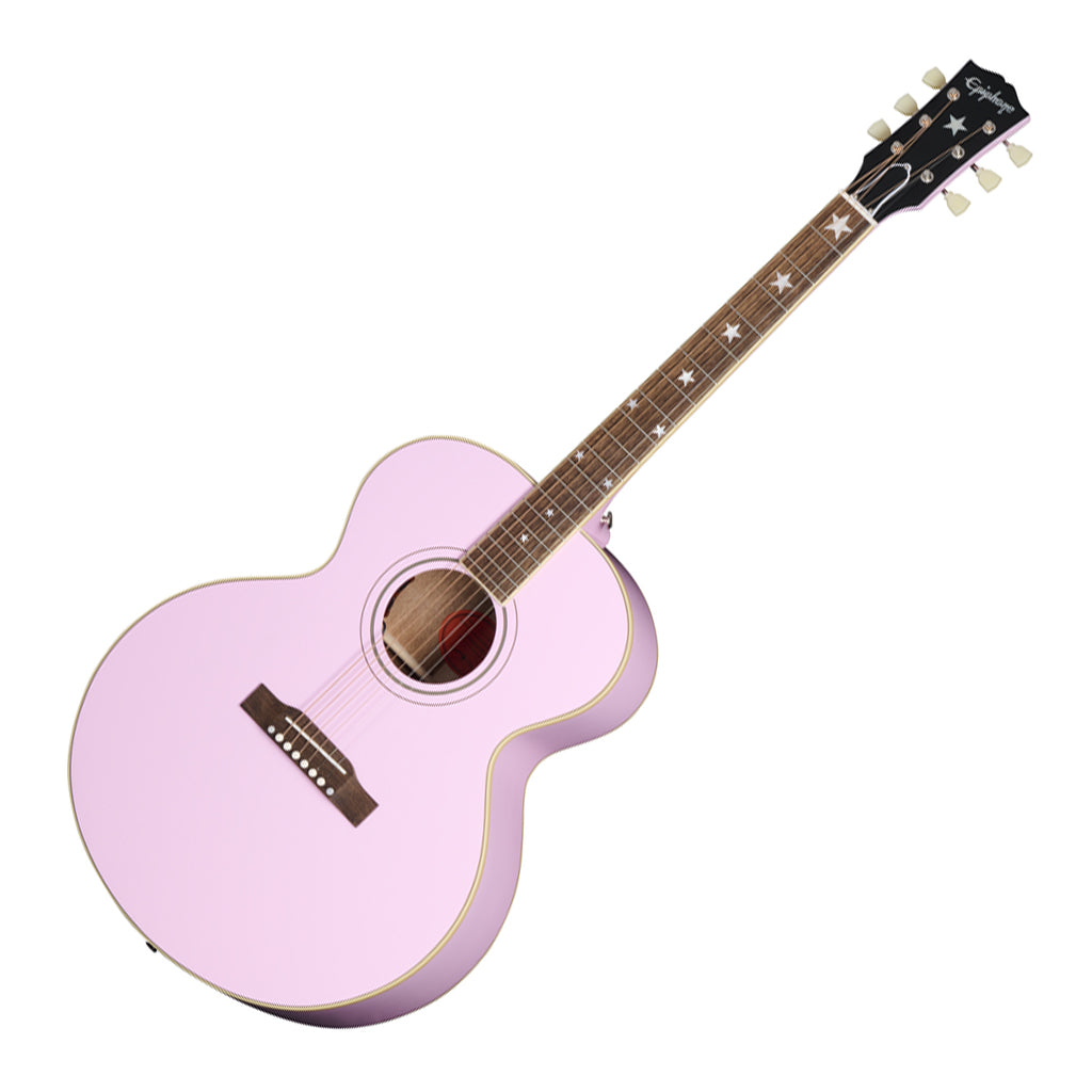 Epiphone J180 LS Pink with Hardcase