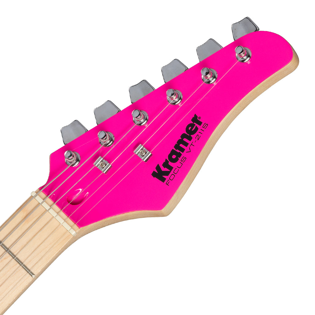 Kramer Focus VT211S Hot Pink with Orange Crush Bundle