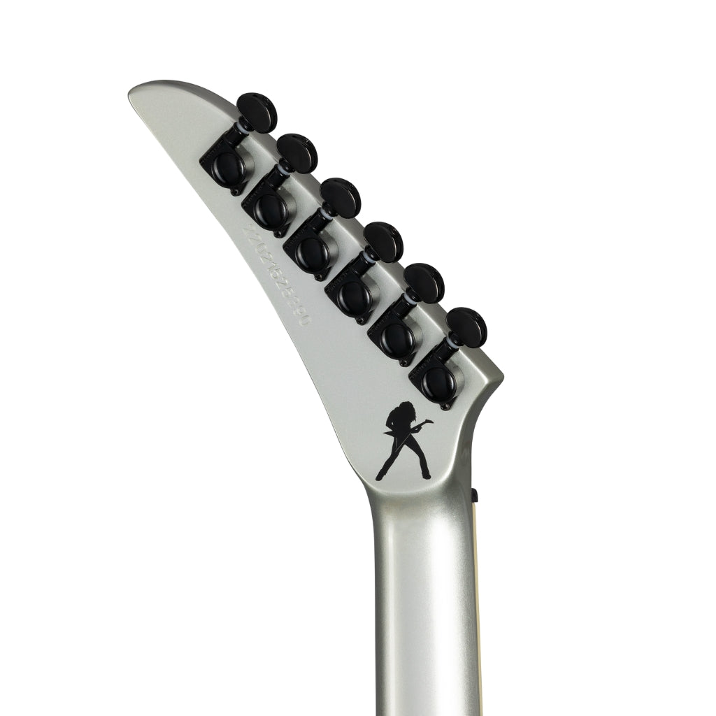 Kramer - Dave Mustaine Vanguard in Case - Metallic Silver