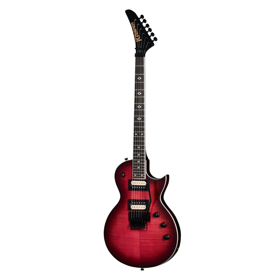 Kramer - Assault Figured Electric Guitar - Magenta Perimeter