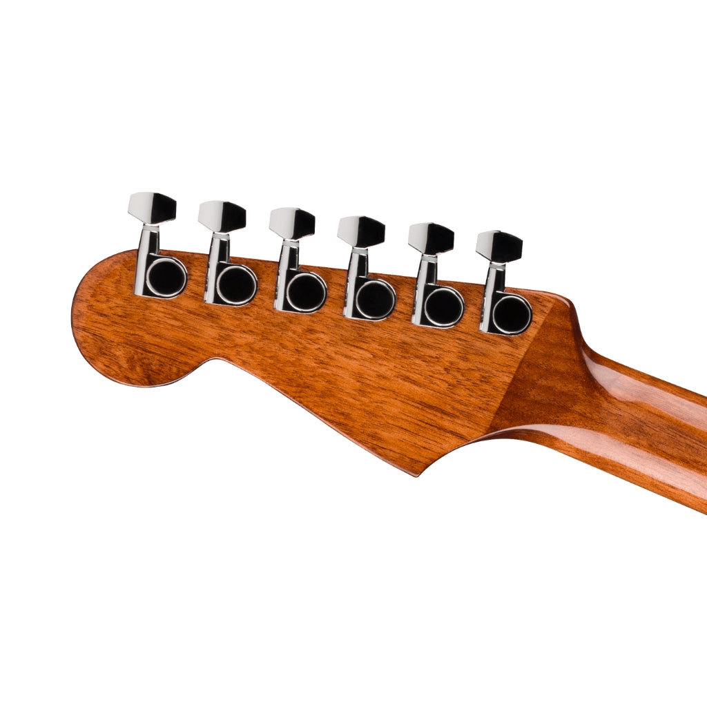 Fender - California Standard Redondo Mini Acoustic Guitar with Bag - Black