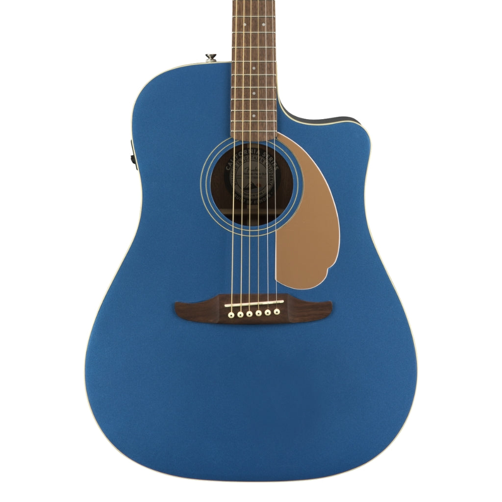 Fender - California Redondo Player Acoustic Guitar - Belmont Blue, Walnut Fingerboard
