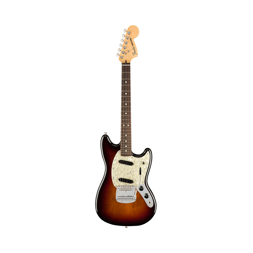 Fender American Performer Mustang Electric Guitar - 3-Tone Sunburst