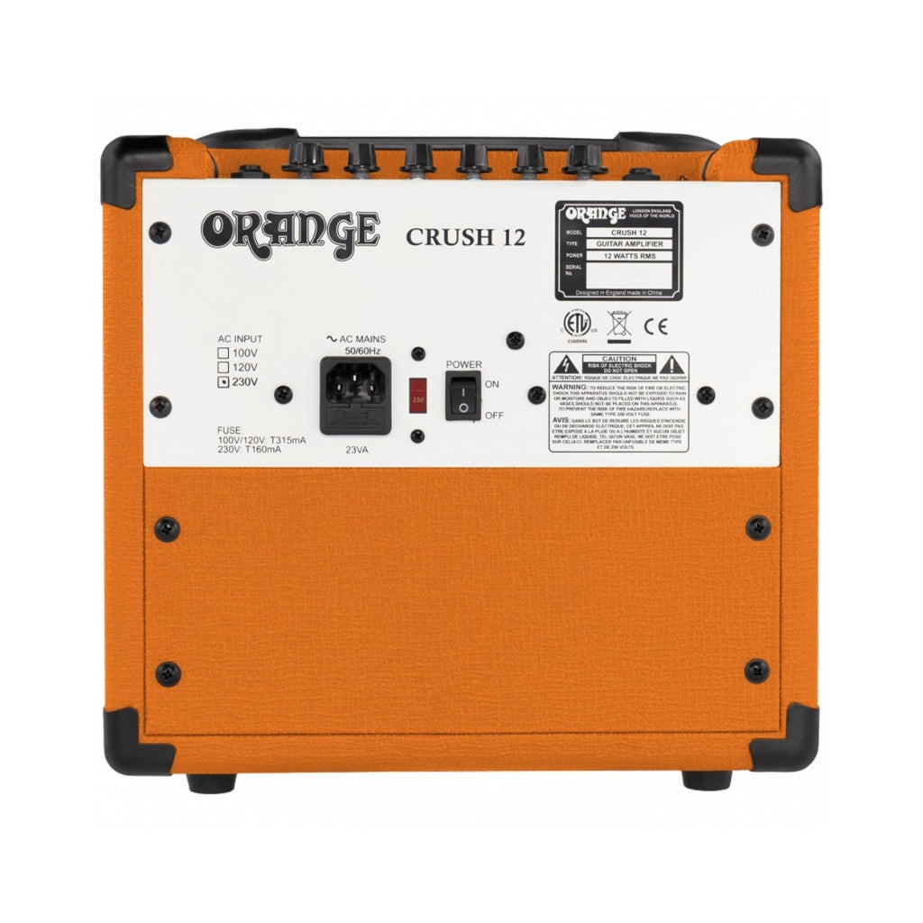 Orange - Crush 12 12-watt 1 x 6-inch Combo Amplifier - Orange