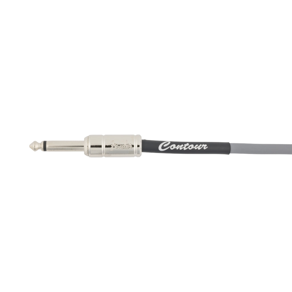 Fender Contour Series 10ft Instrument Cable - Inca Silver