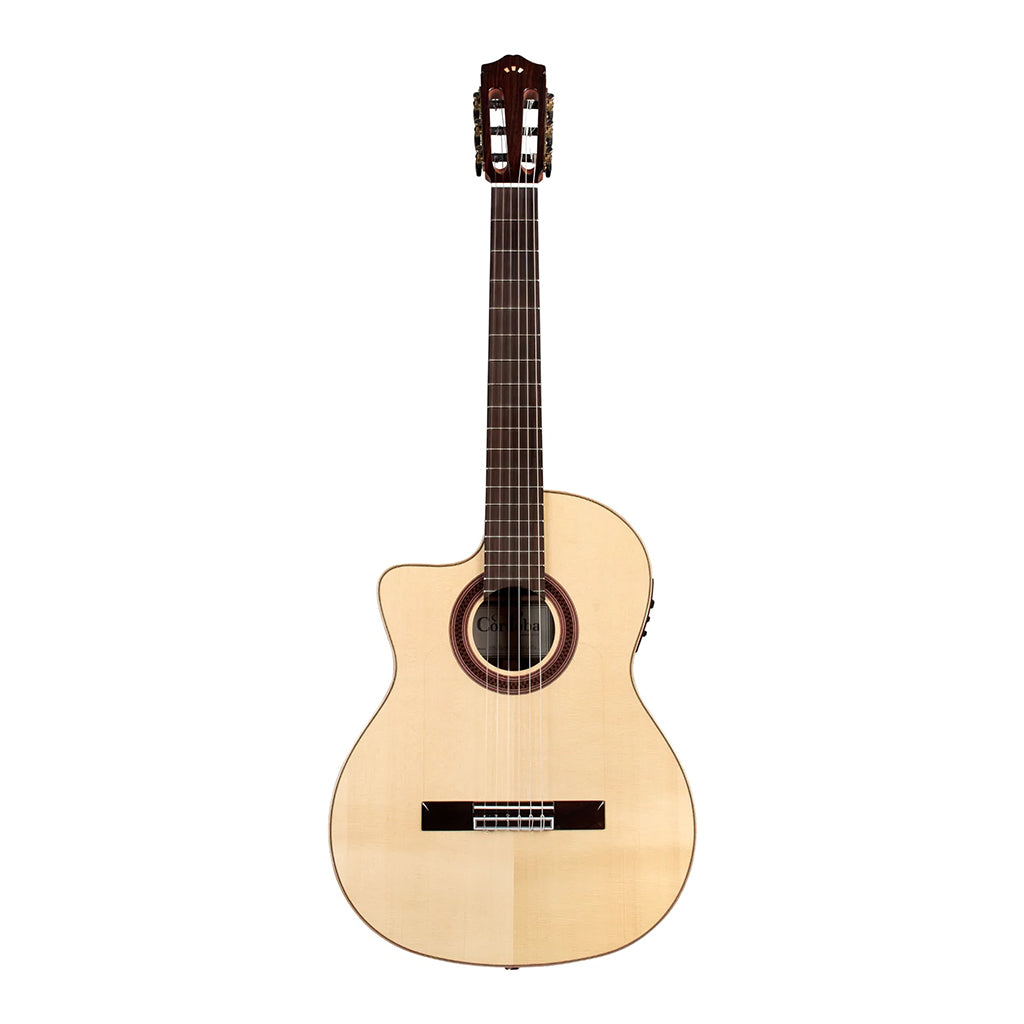Cordoba GK Studio Negra Lefty Acoustic/Electric Guitar w/Bag - Natural