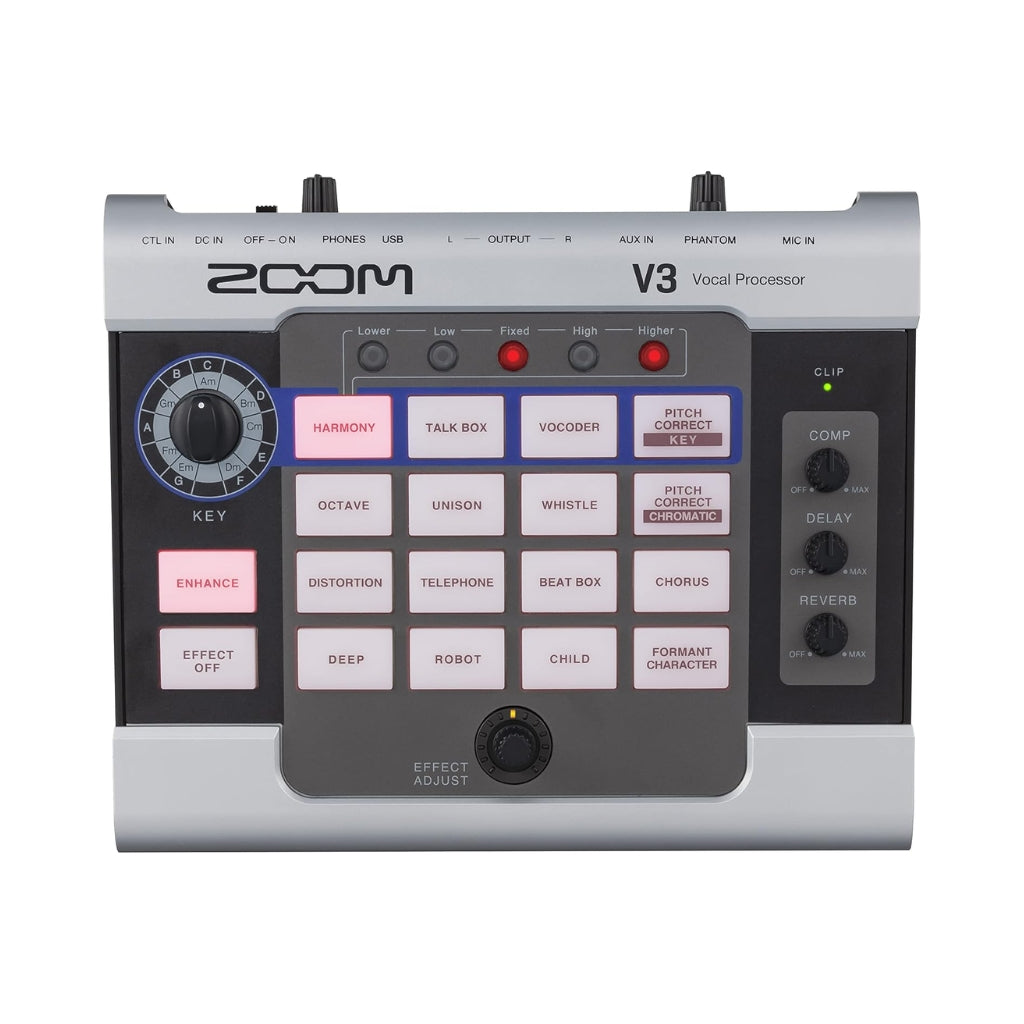 Zoom - V3 Multi-Effects - Vocal Processor