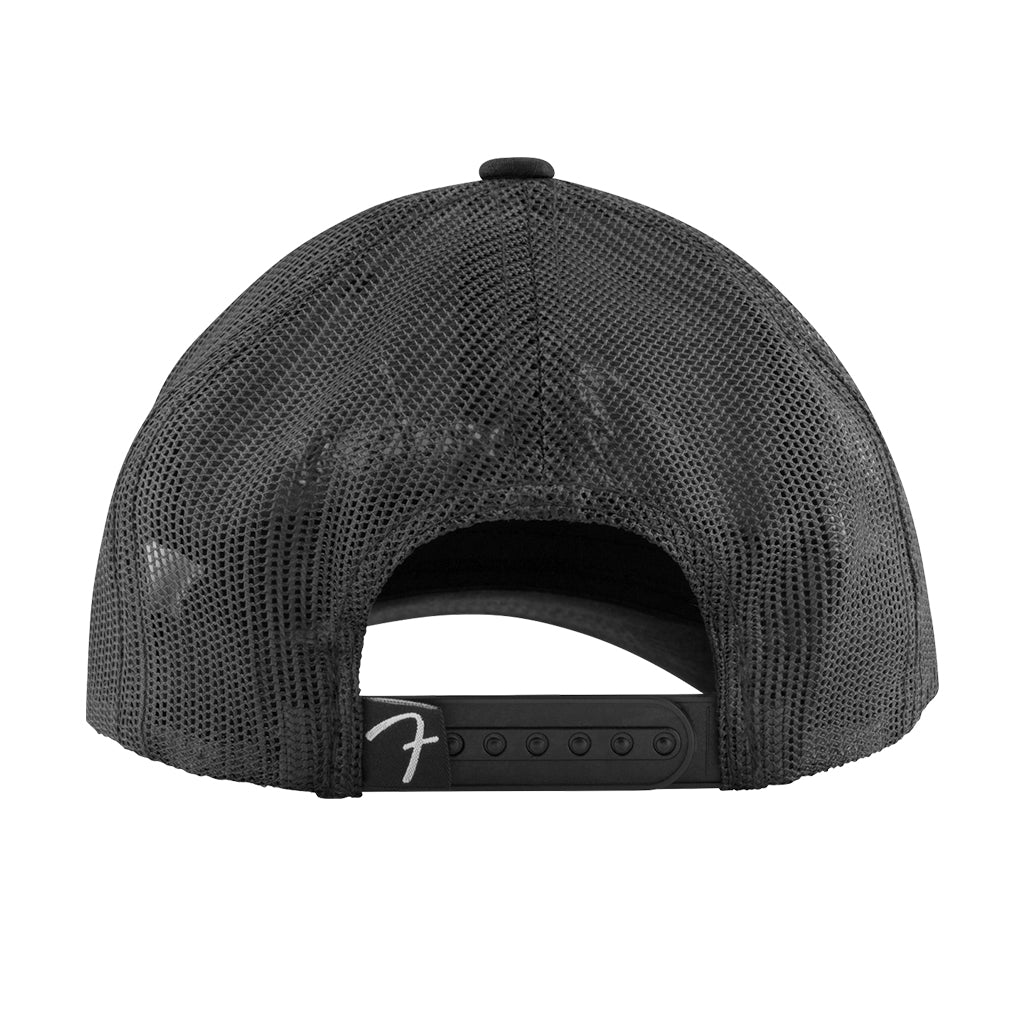 Fender Snap Back Pick Holder Hat Black