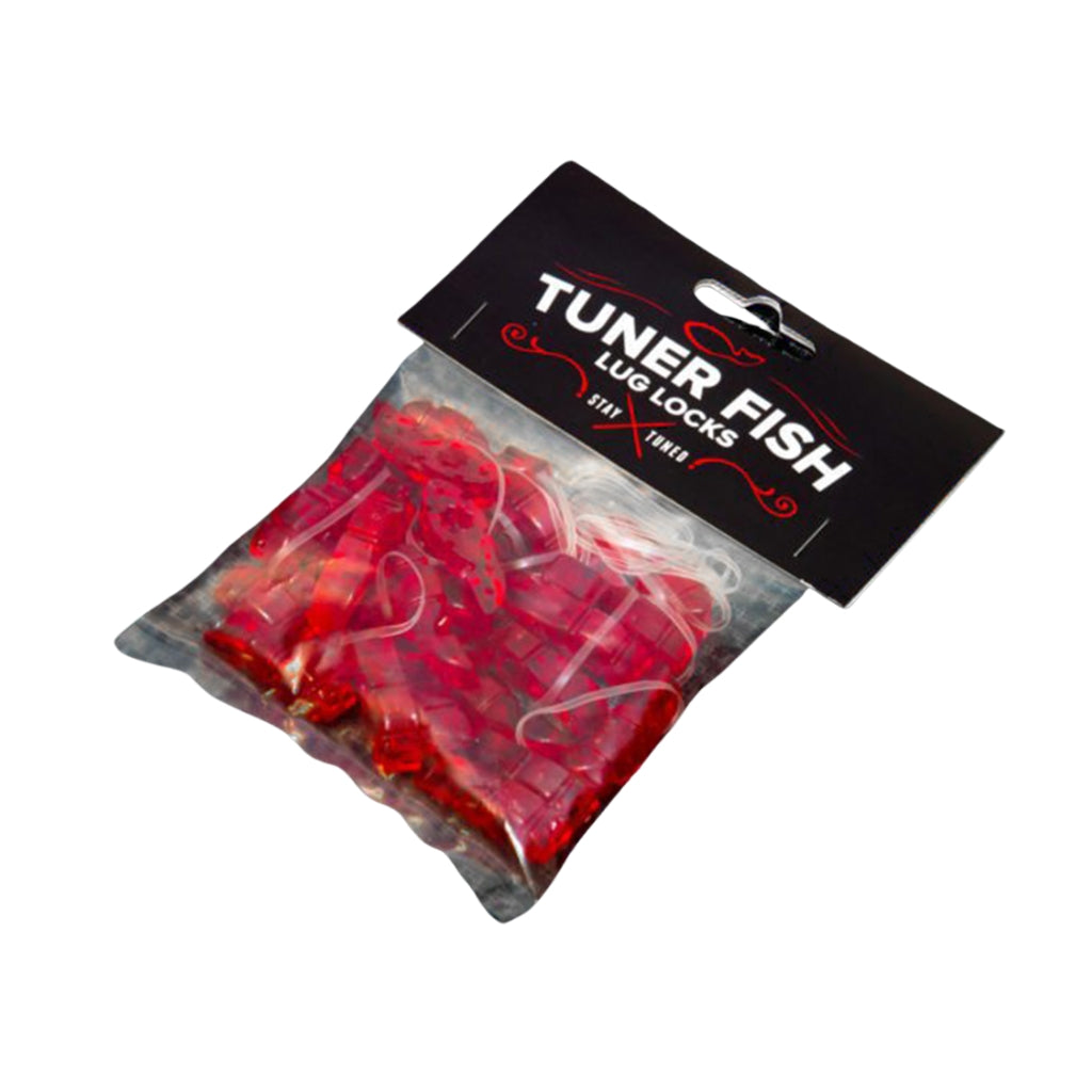 Tuner Fish - Lug Locks - Red, 24 Pack