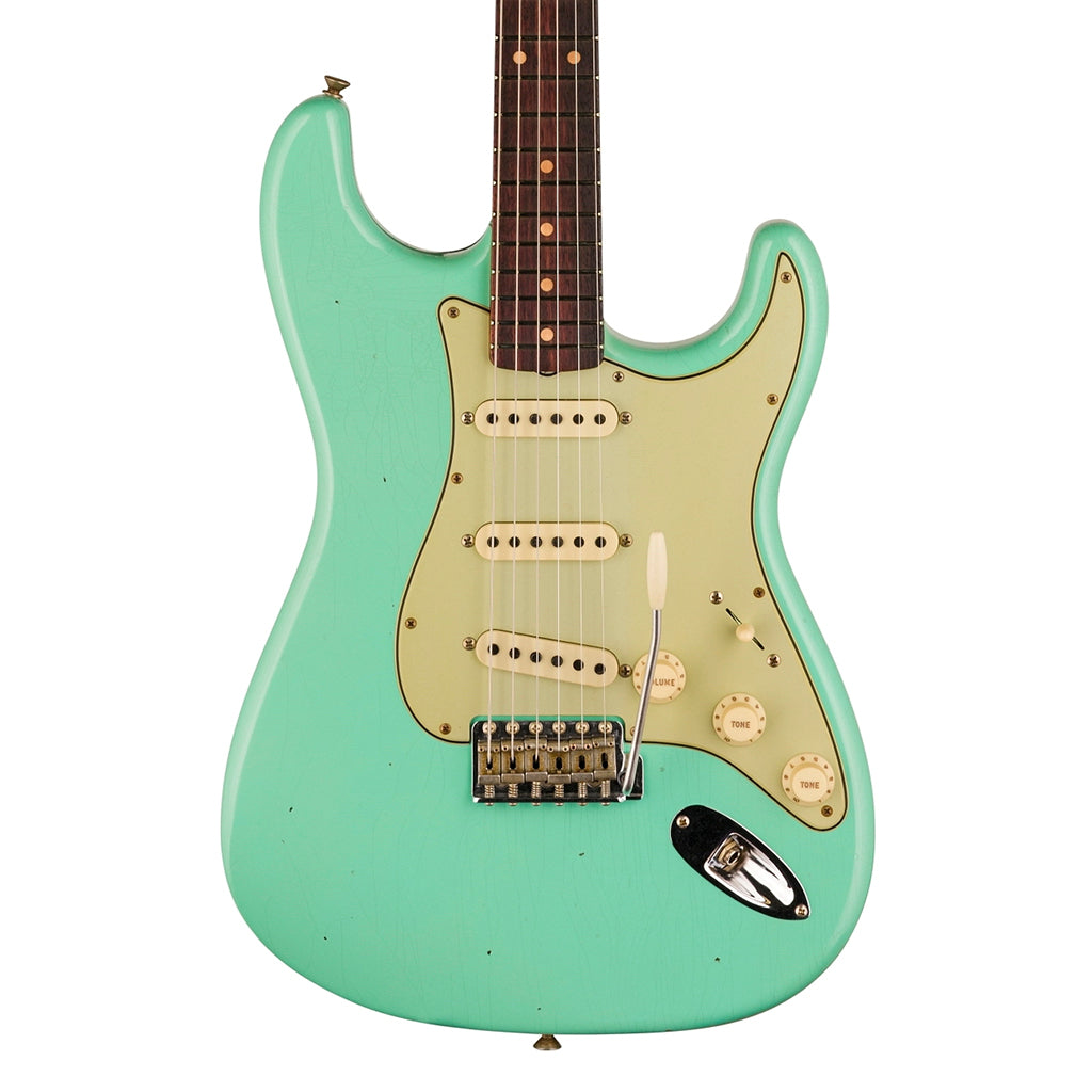 Fender Custom Shop Time Machine 59 Stratocaster Journeyman Relic Super Faded Aged Seafoam Green