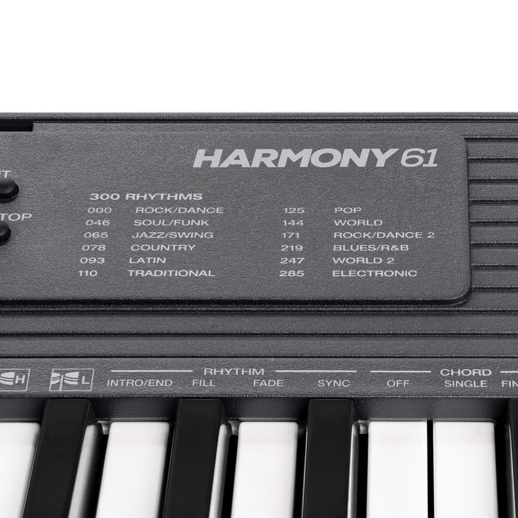 Alesis - Harmony 61 MK4 - 61-Key Portable Keyboard with Accessory Bundle