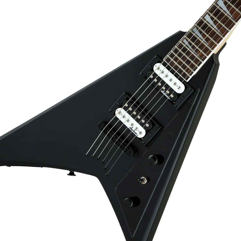 Jackson - JS Series Rhoads JS32T Electric Guitar - Satin Black, Amaranth Fingerboard