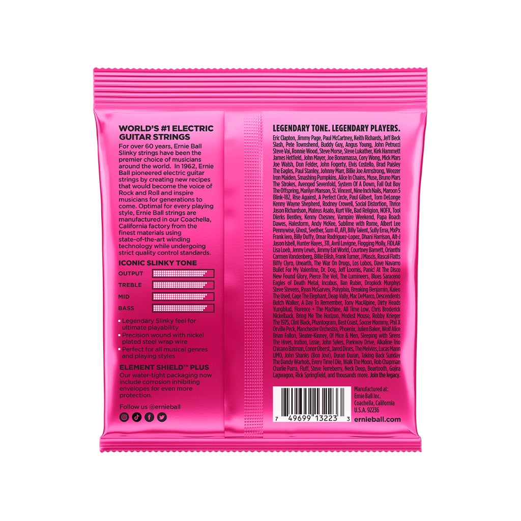 Ernie Ball Super Slinky Nickel Wound 9-42 Electric Guitar Strings - 3 Pack