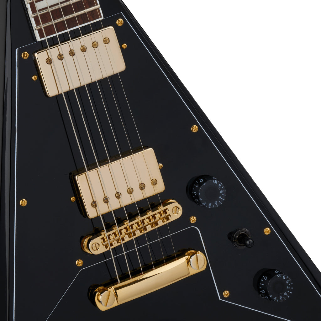 Jackson X Series Scott Ian King V KVXT Electric Guitar Gloss Black Laurel Fingerboard