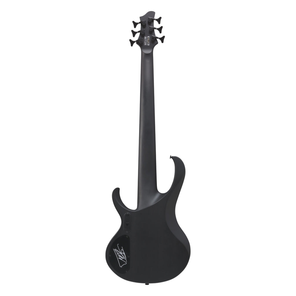 Ibanez - Fab1 Wk Felipe Andreoli 6-String Signature Bass Guitar - Weathered Black