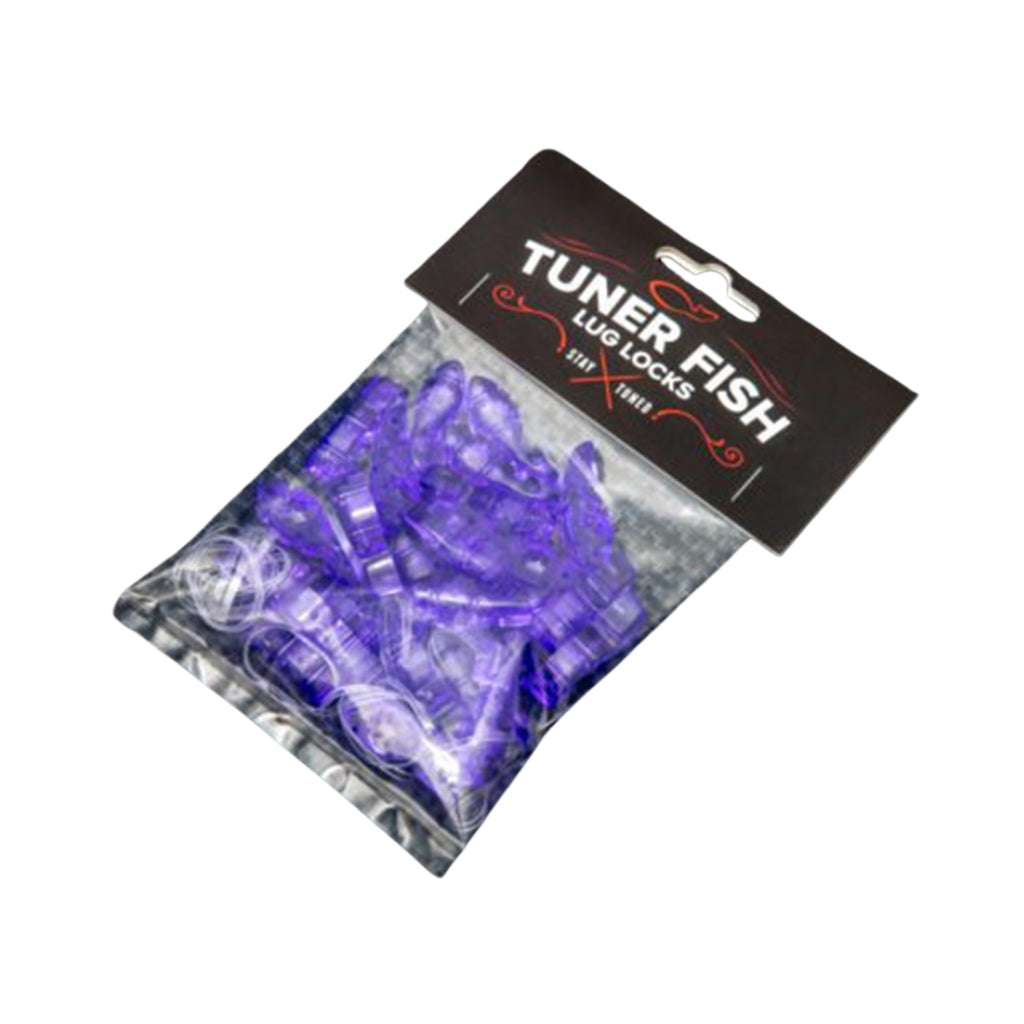 Tuner Fish - Lug Locks - Purple, 24 Pack