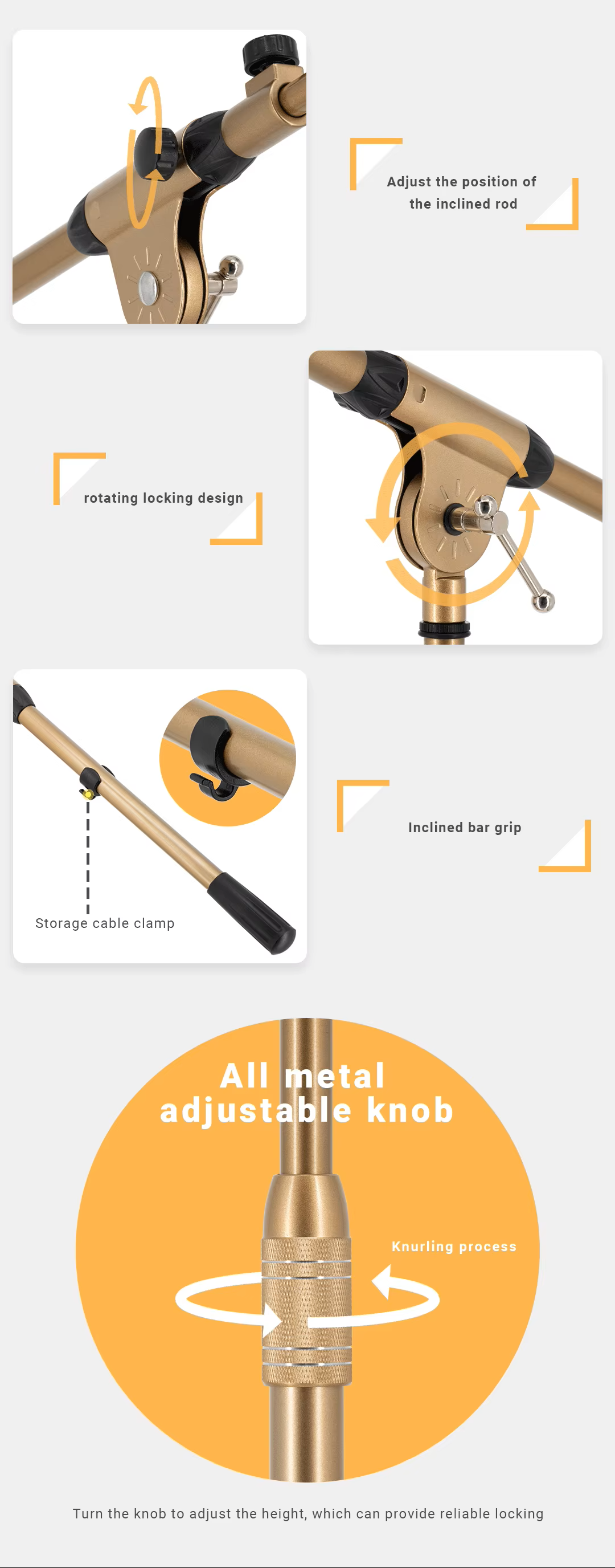 Lebeth Microphone Stand MJ-758