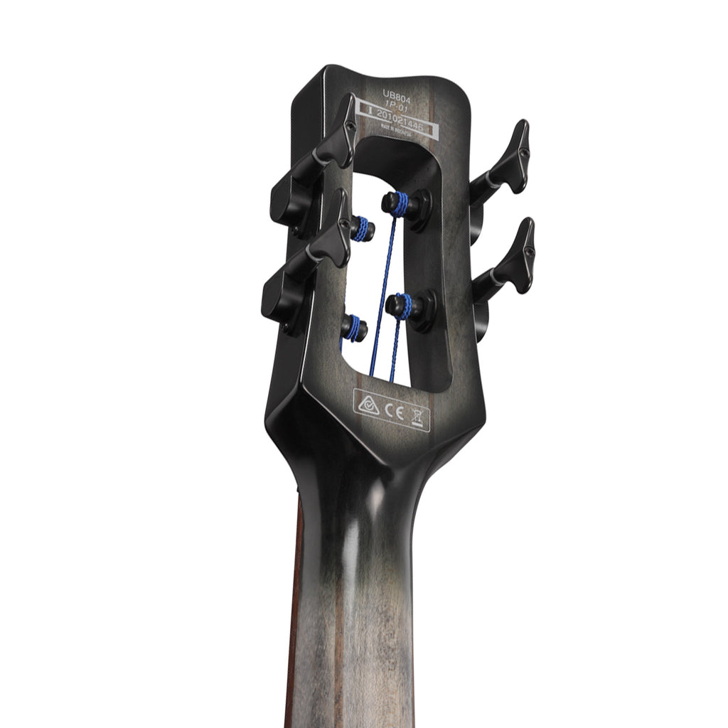Ibanez UB804 Upright Electric Bass - Black Ice Burst Low Gloss