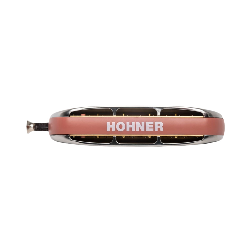 Hohner Chrometta 10 Colour Edition Harmonica - C back
