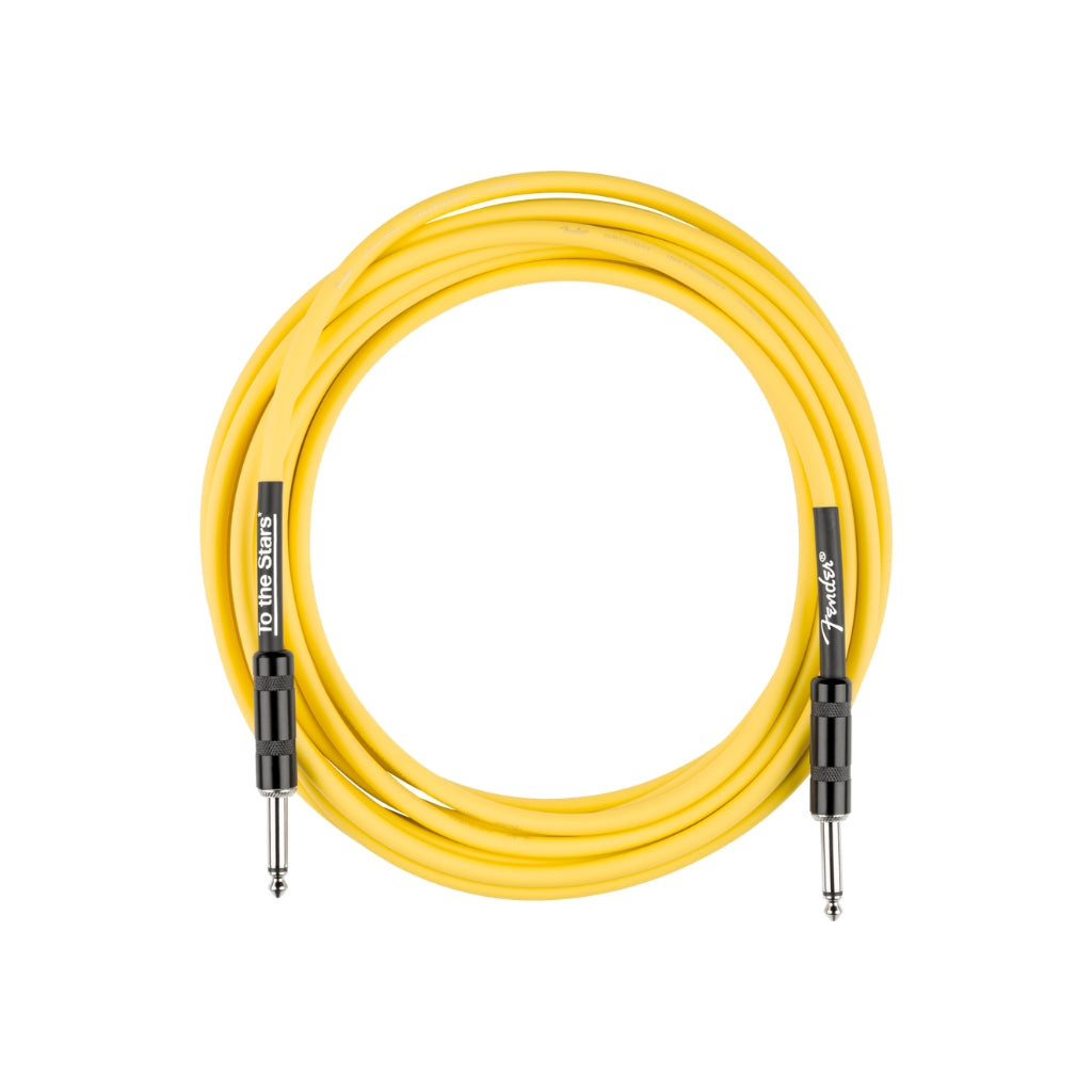 Fender - Tom DeLonge 10' To The Stars Instrument Cable - Graffiti Yellow