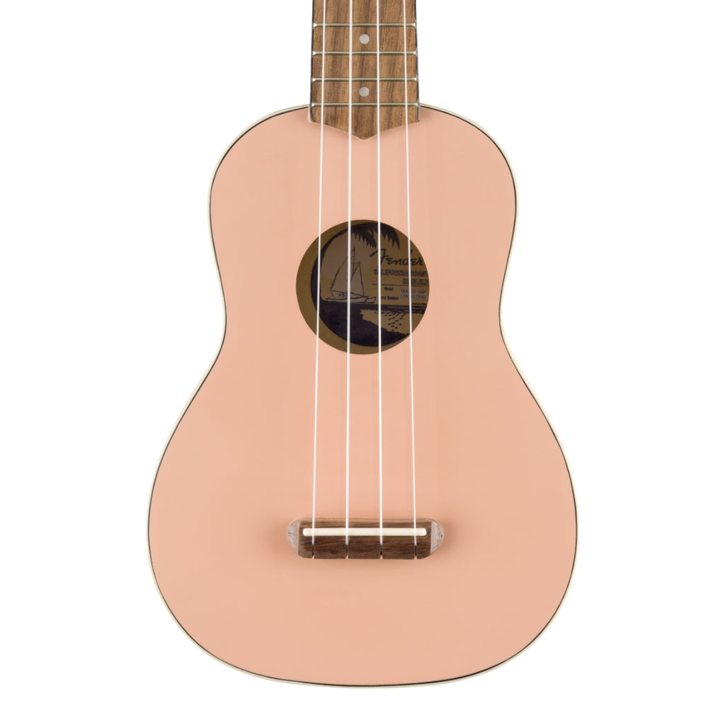 Fender - Venice Soprano Ukulele - Shell Pink