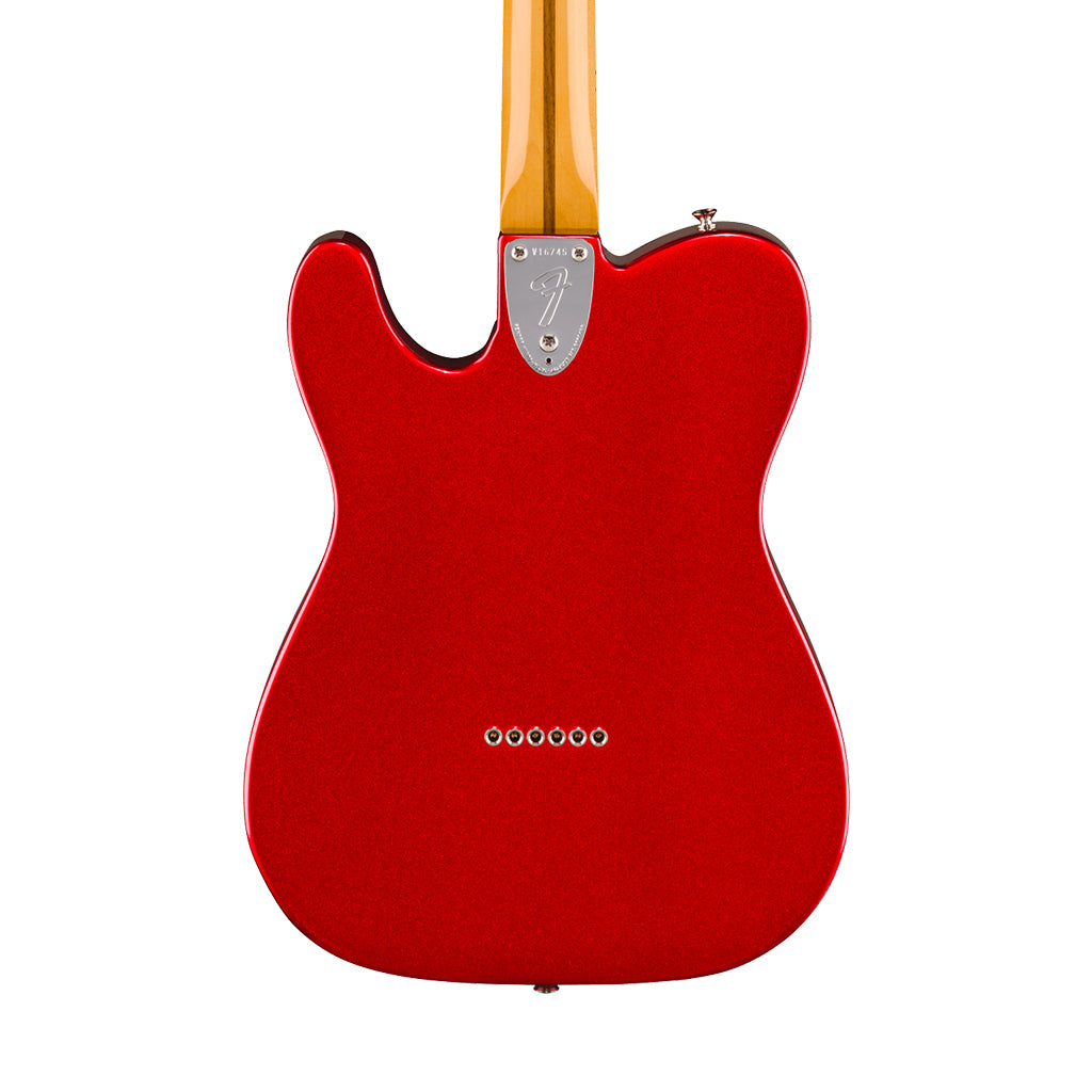 Fender American Vintage II 1972 Telecaster Thinline Maple Fingerboard - Candy Apple Red