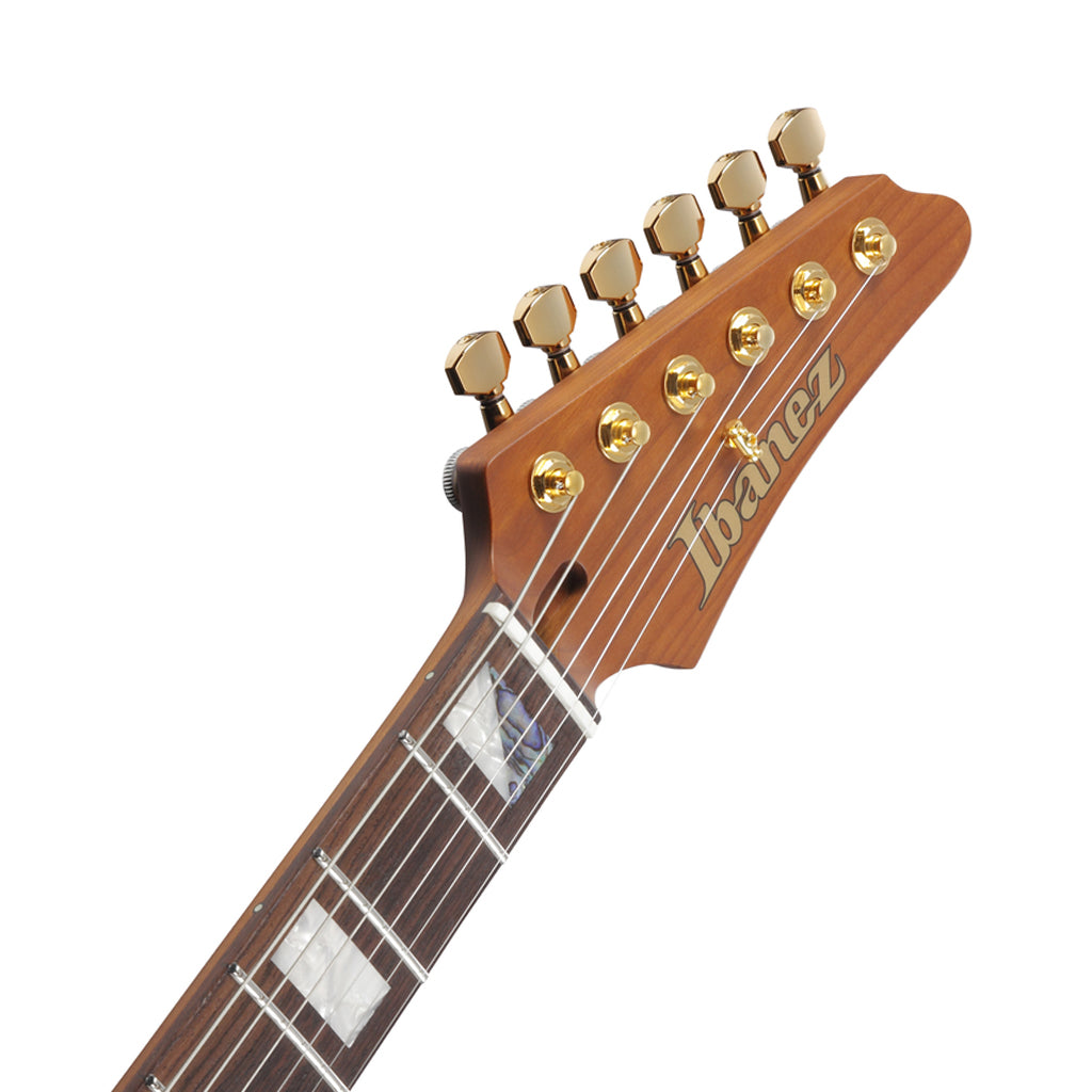 Ibanez KIKO300 Kiko Loureiro Signature Electric Guitar - Ruby Red Sunburst Flat