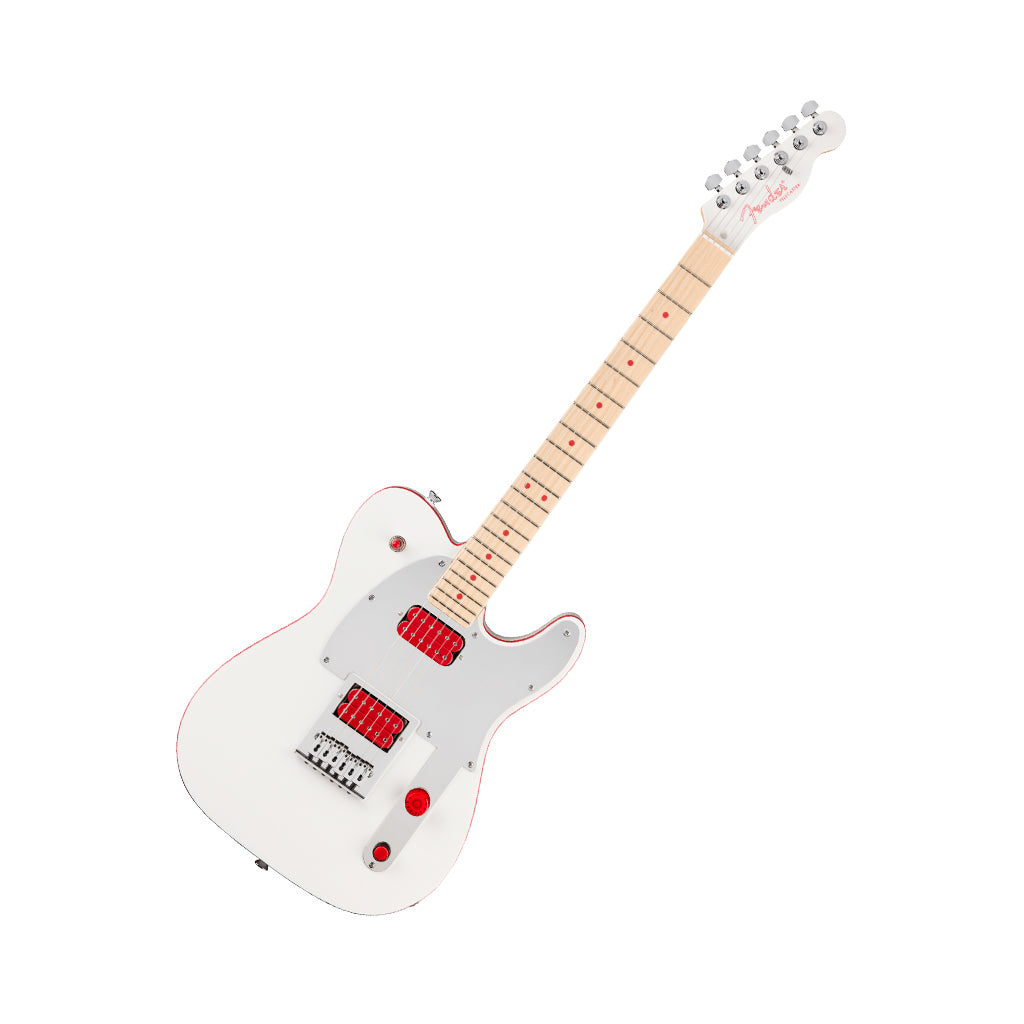 Fender John 5 Ghost Telecaster Electric Guitar - White