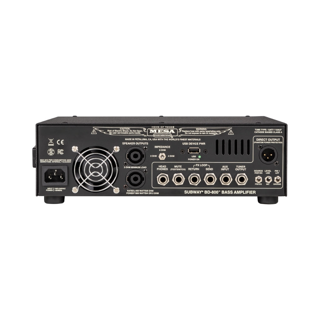 Mesa Boogie - Bass-800D - Bass Amplififer Head
