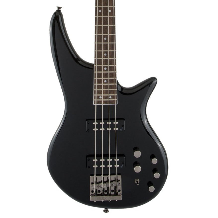Jackson JS Series Spectra Bass JS3 Bass Guitar - Gloss Black, Laurel Fingerboard