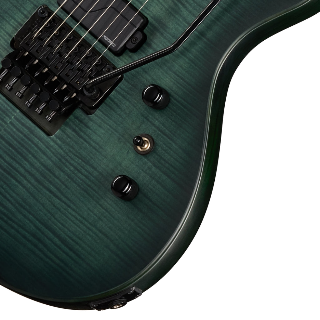 Epiphone - Prophecy Victory FR Electric Guitar - Aqua Smoke Satin