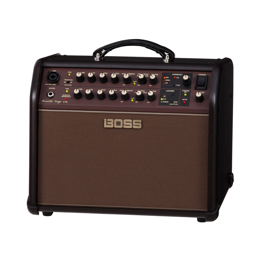 Boss Acoustic Singer Live 60-watt Bi-amp Acoustic Combo with FX