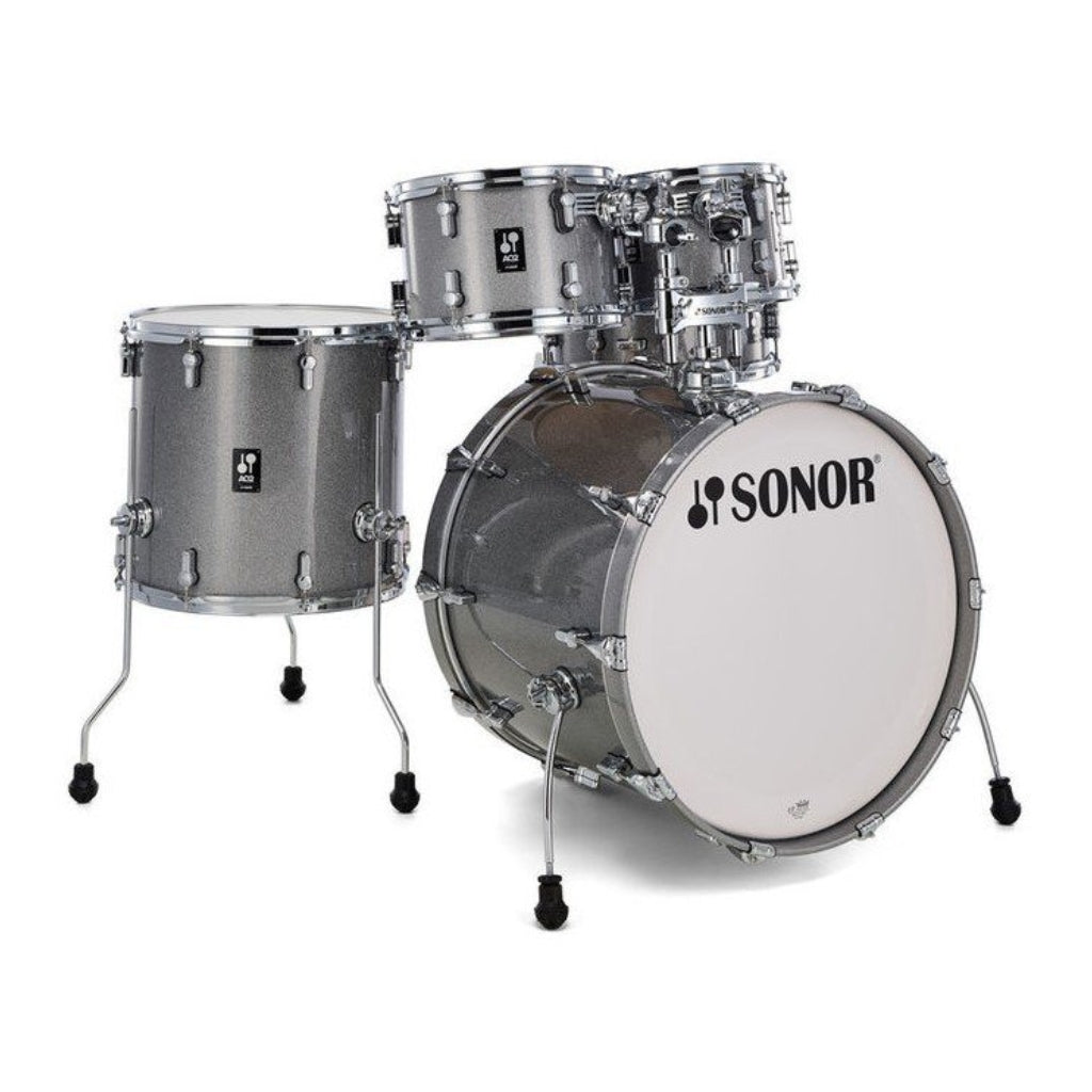 Sonor - AQ2 Series Stage 5-Piece Shell Pack with 4000 series Hardware - Titanium Quartz