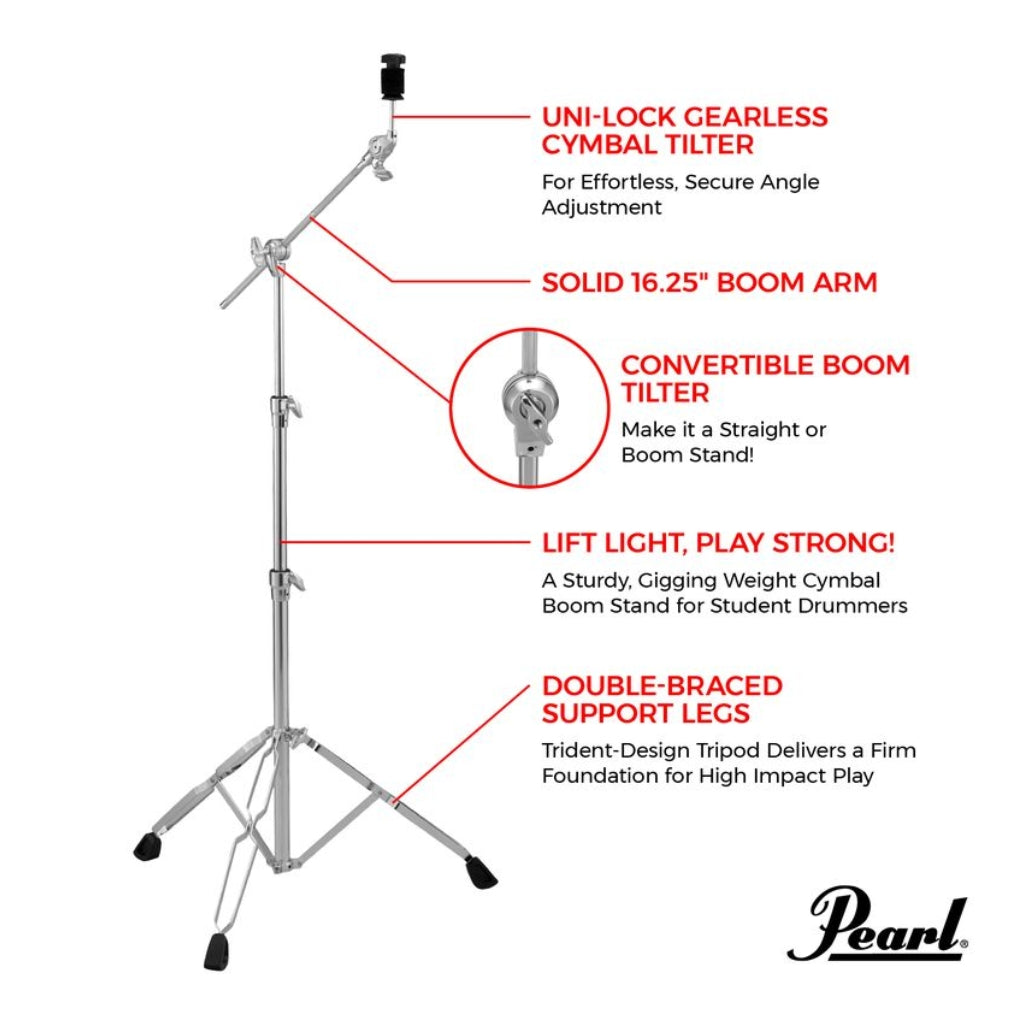 Pearl - BC-830 - Boom Cymbal Stand