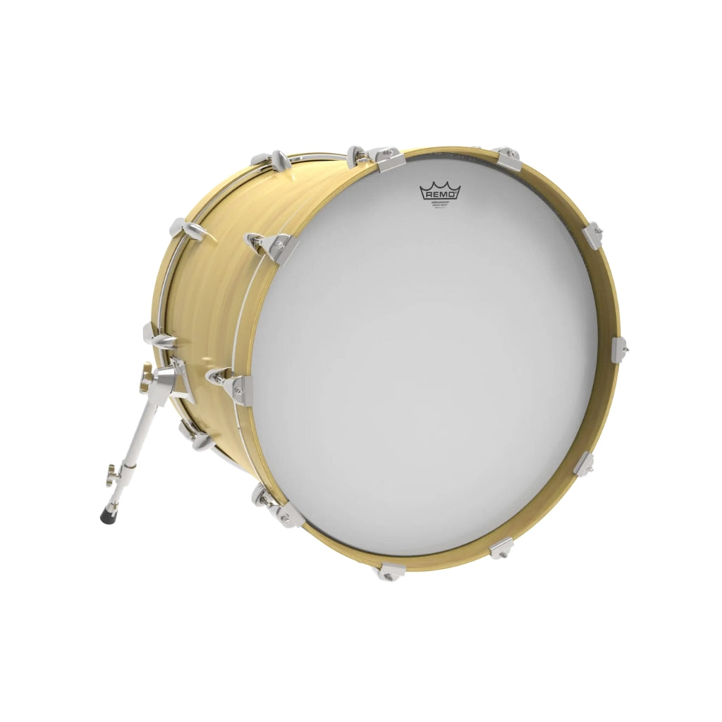 Remo - 24" Ambassador Smooth White - Bass Drum Head