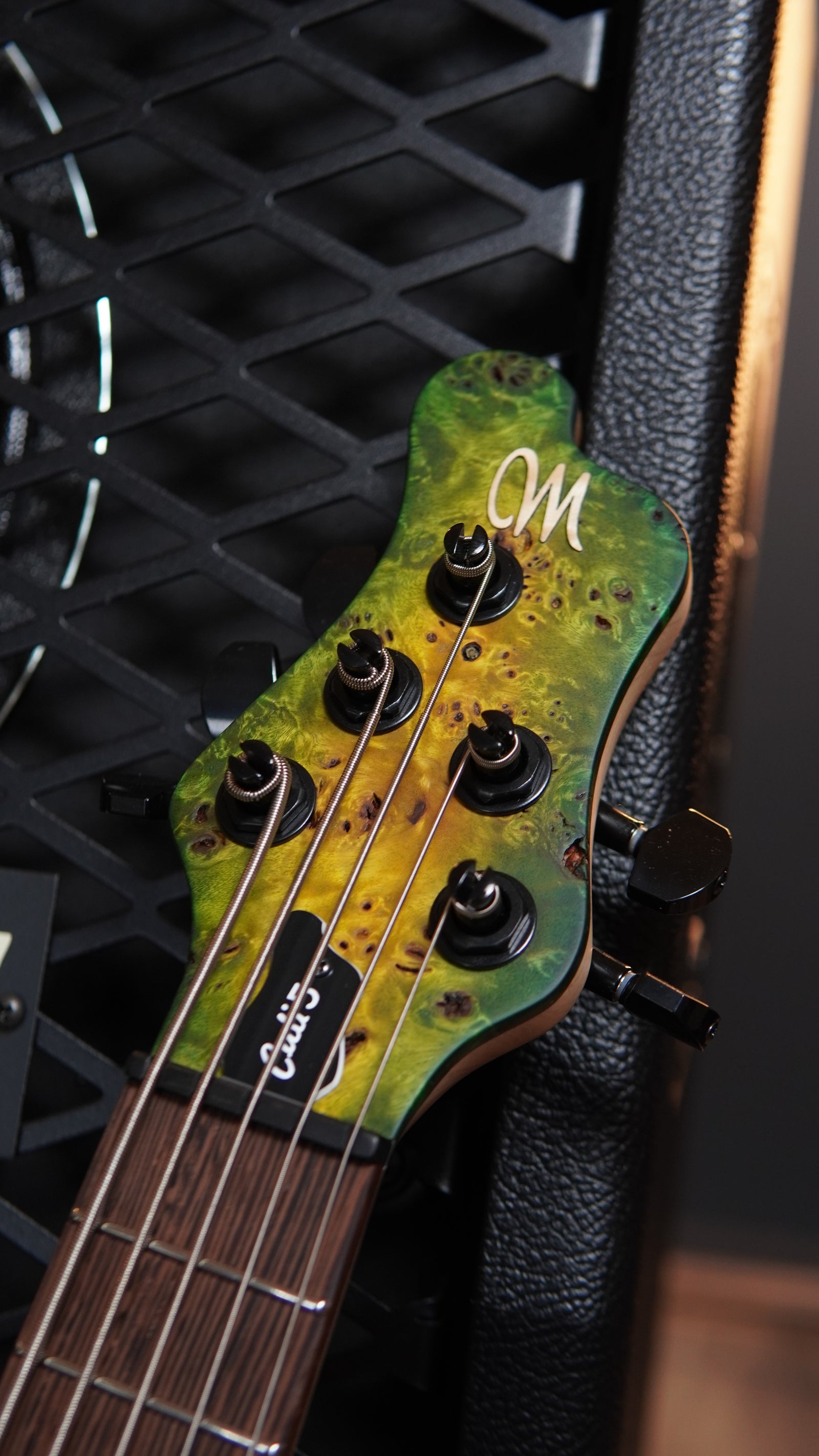 Mayones Cali 5 Eye Poplar Top, 11-Ply Neck Bass Guitar - Custom