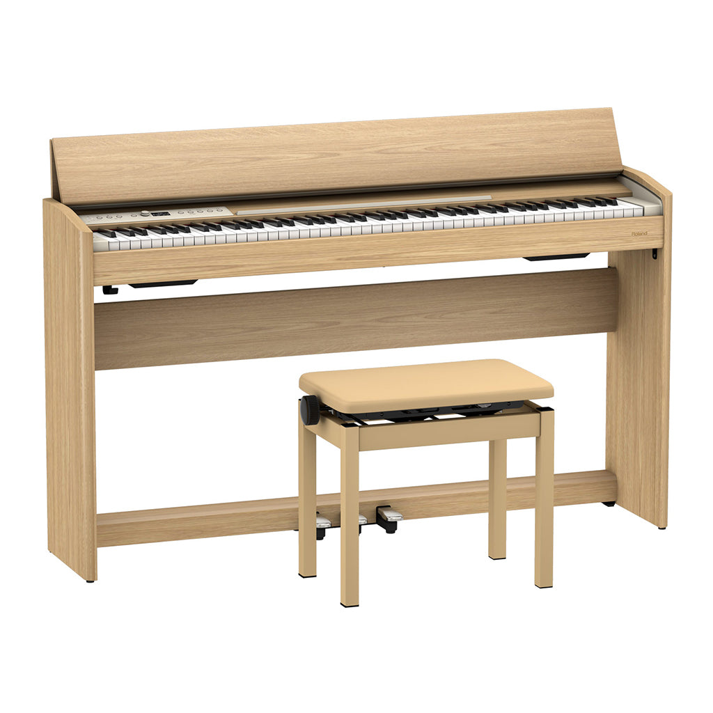 Roland F701 Digital Piano Light Ash