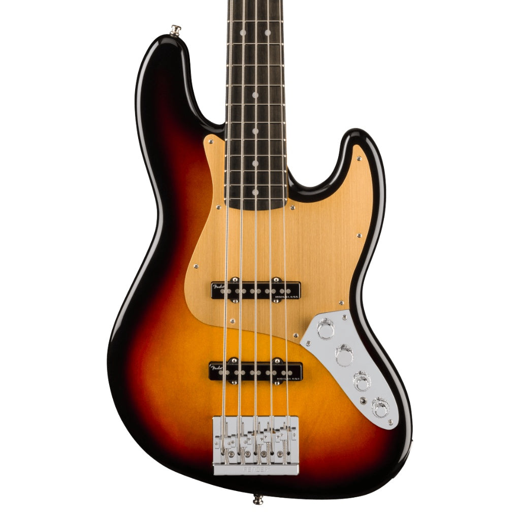 Fender American Ultra II Ebony Fingerboard Jazz Bass V - Ultraburst