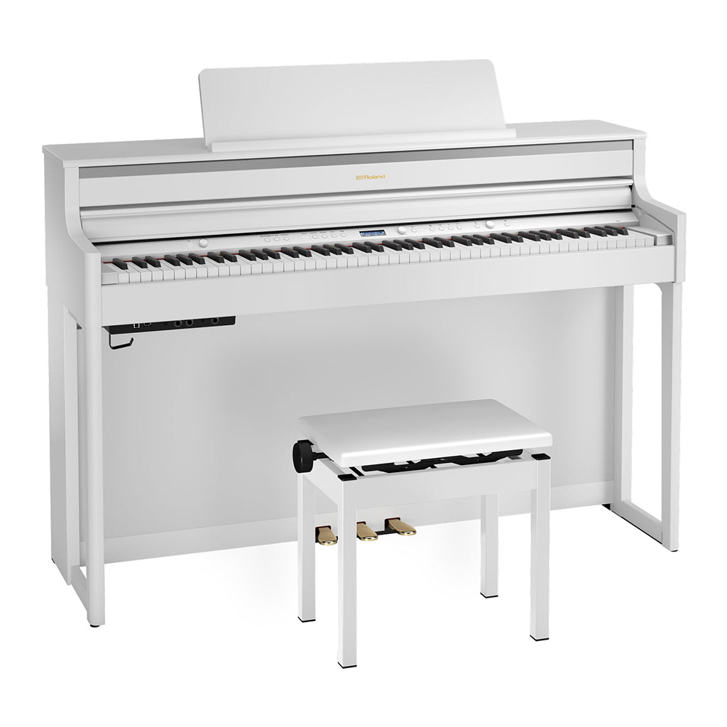 Roland HP704 Digital Piano White