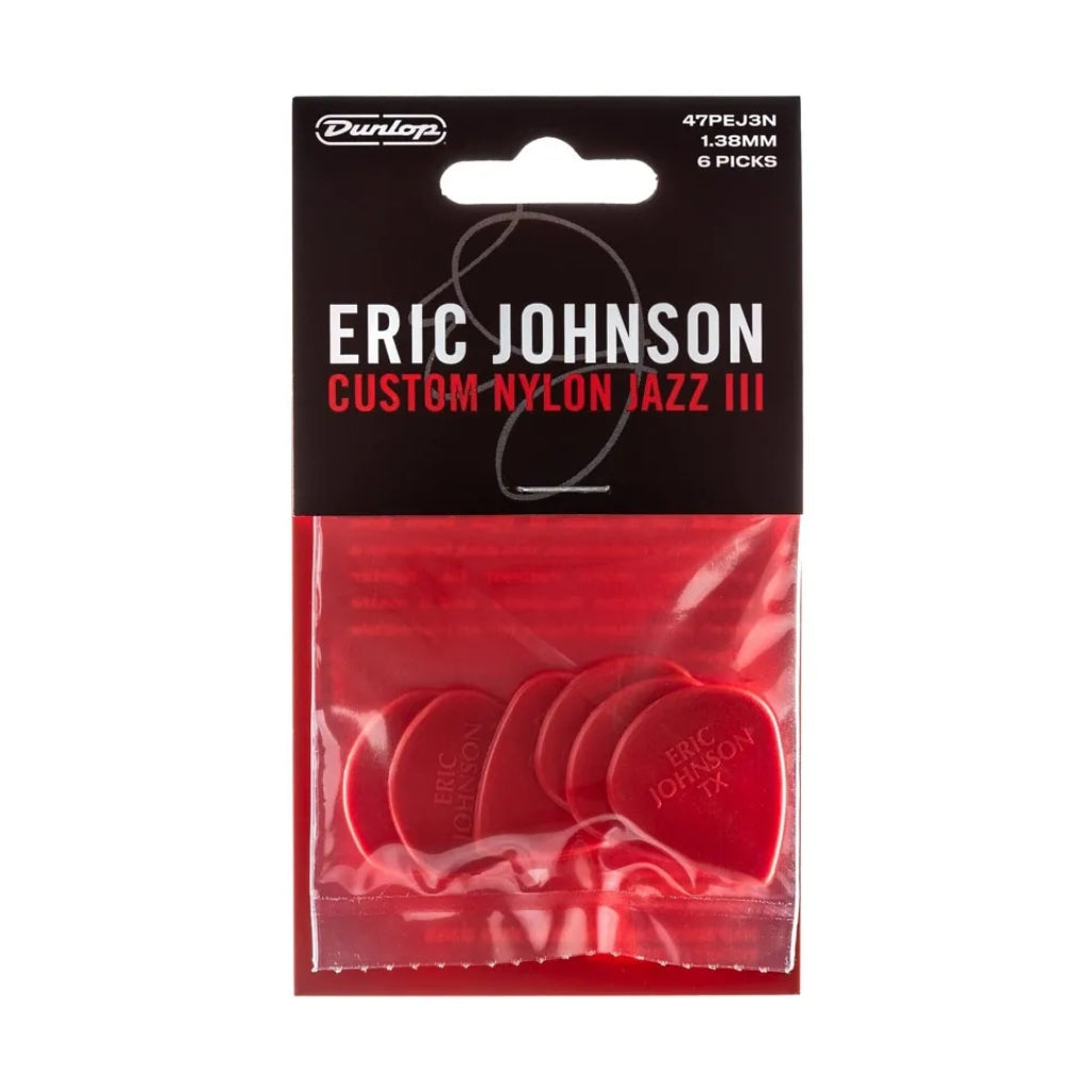 Jim Dunlop - Eric Johnson Jazz III Picks - 47PEJ3N