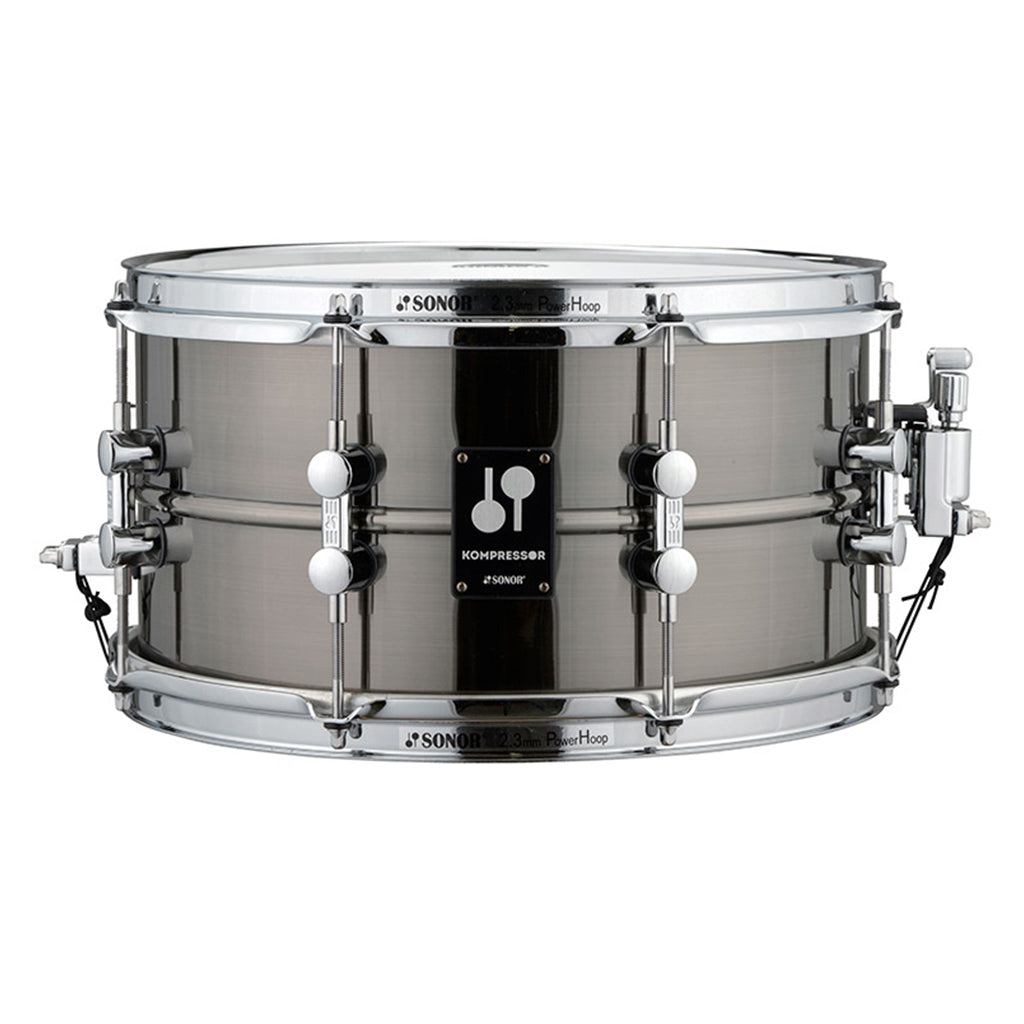 Sonor Kompressor 13"x7" Brass Snare Drum - Black Nickel Plated